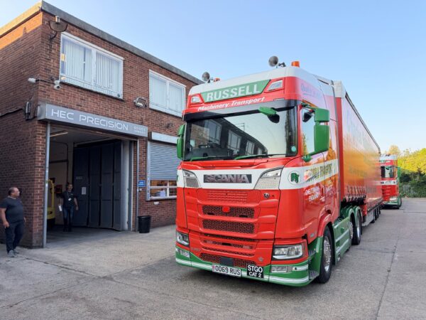 Mazak machine delivery