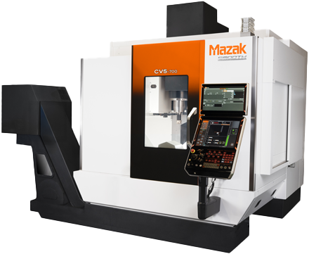 Mazak CV5-500 Smooth 5 Axis CNC Mill with EROWA Robot Easy 250 Pallet Loader
